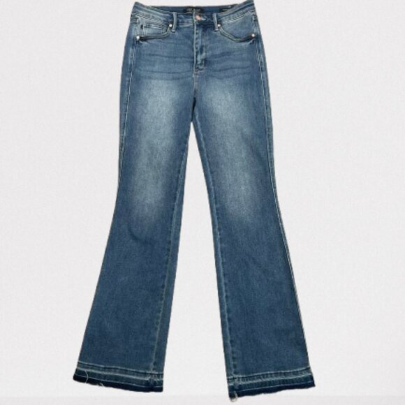 Judy Blue High Rise Stretch Slim Boot Jeans Size 29 Length 32" - Picture 3 of 11